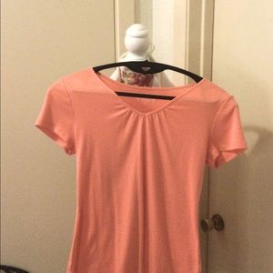 Never worn... Cato size “S” peach t-shirt